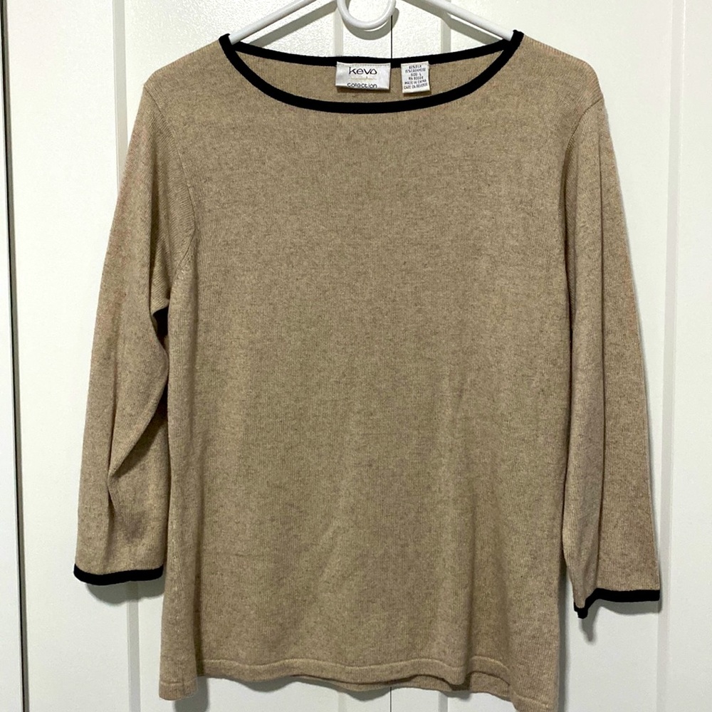 Keva Silk & Cashmere Luxury Sweater | Size